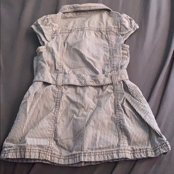 Striped casual infant dress - Picture 2 of 3